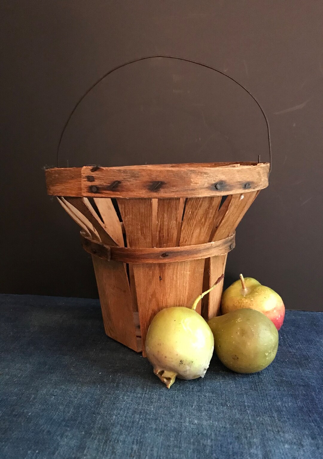 Antique Berry Basket, Fruit Basket, Unusual Shape - Etsy