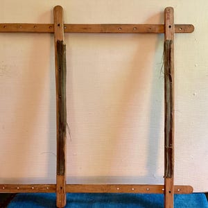 Antique Wood Slate Needlework Frame