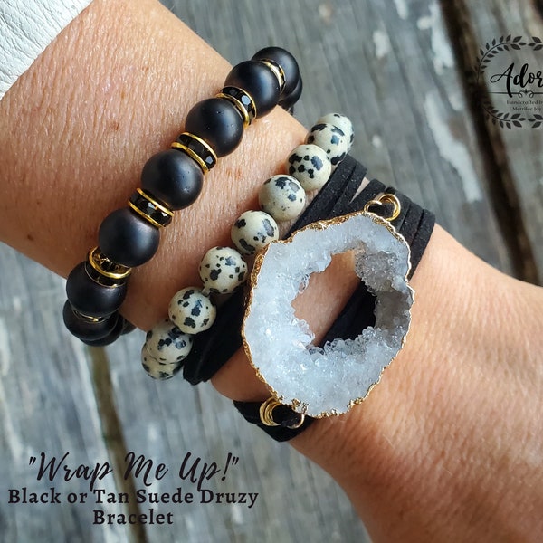 Suede Wrap Bracelet Etsy