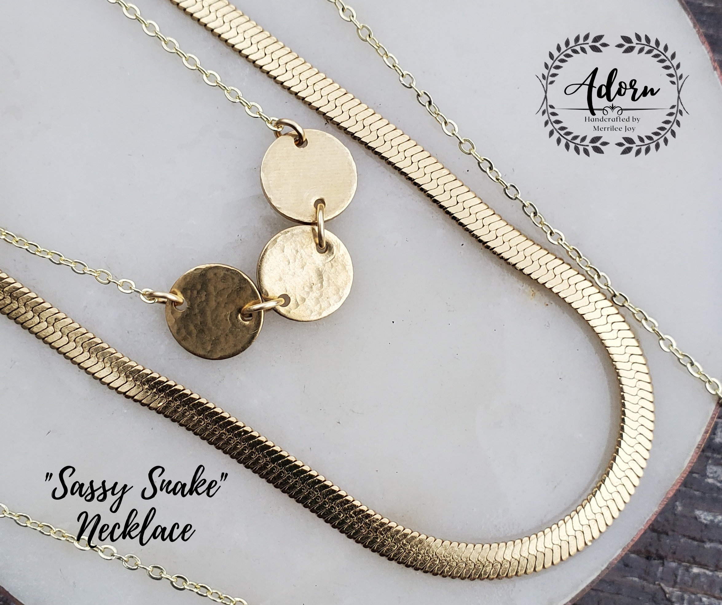 Sassy Snake Chain-she
