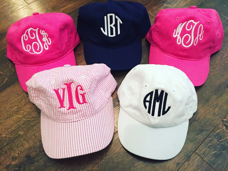 Monogrammed Infant/toddler Baseball Hat Etsy