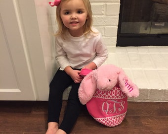 Monogrammed Easter Basket