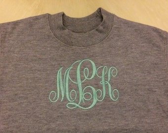 Monogrammed YOUTH sweatshirt