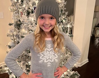 Monogrammed Winter Hats - Toddler and Youth