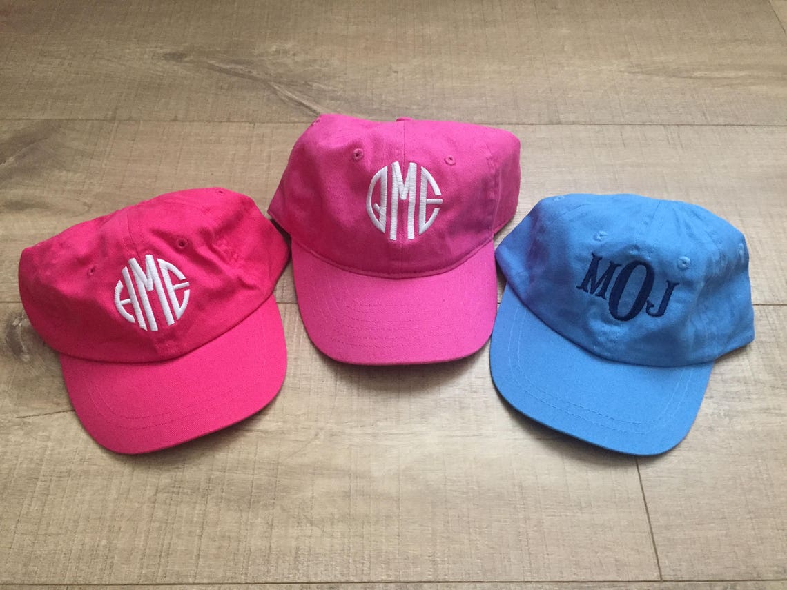 Monogrammed Infant/Toddler Baseball Hat Etsy