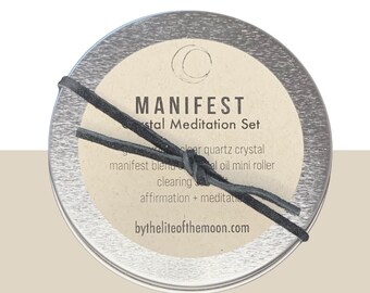 Meditation Tin:  Manifest