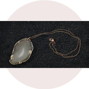 Natural Agate Pendant #4