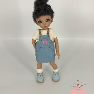Denim Sundress Outfit for LittleFee – Multiple Set Options, Limited Stock