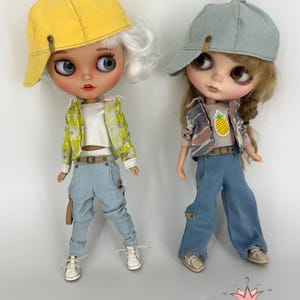 Blythe cotton shirts. 1 piece of each color in stock