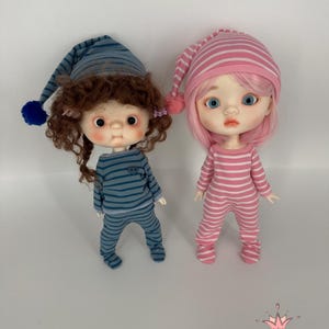 Special pyjamas overalls for Qbaby/qianqian bjd dolls