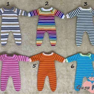 Pukifee/lati yellow striped onesies