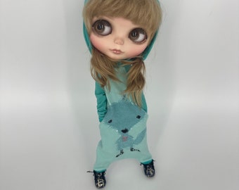Blythe special onesie with pockets and extra long sleeves NEW! Limited stock!