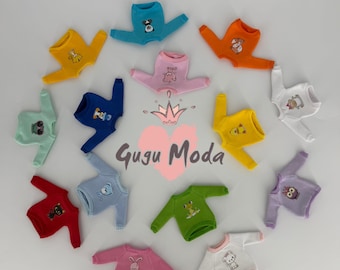 Middie Blythe sweatshirts with stamps. 14 new colors! 1 piece of each color in stock