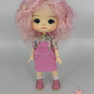 Qbaby/DunDun doll 4 pieces &quot;Pink white&quot; set. Only 1 set in stock!