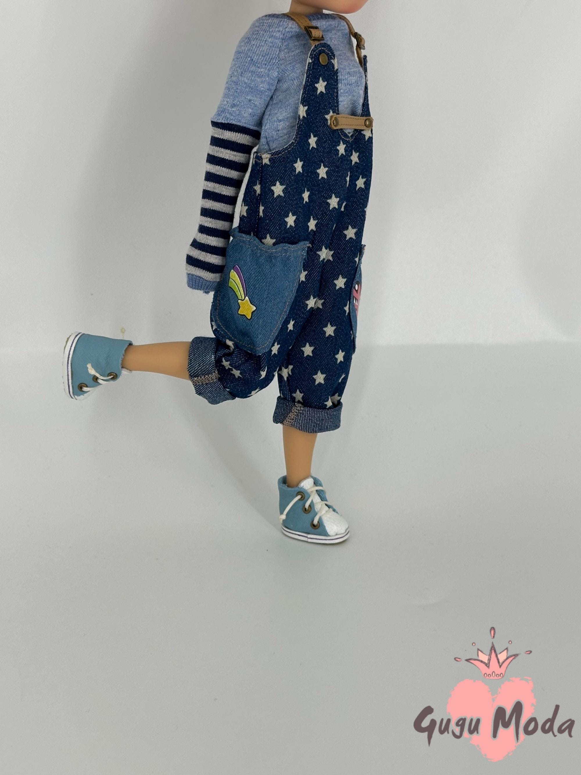 ブライス風ジーンズオーバーオール。3色展開。在庫限り！ - Etsy 日本