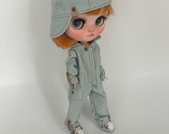 Middie Blythe stylish corduroy jumpsuit