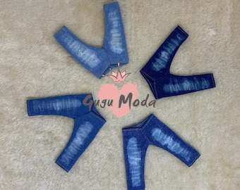 Irrealdoll Jeans: 17cm Doll Denim Pants