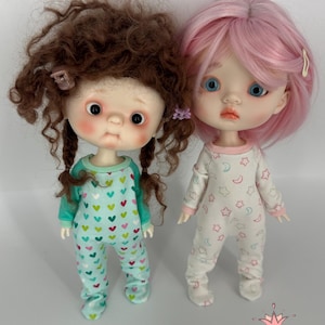 Pyjamas overalls for Qbaby/qianqian bjd dolls