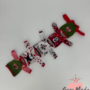 Christmas sweatshirts for Qbaby/qianqian dolls.