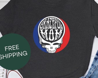 Grateful Mom Steal Your Face tshirt, Bella+Canvas 3001 Tee, Mother, Mother's Day Gift, Mom, Mommy, Christmas for Mom, FREE Shipping