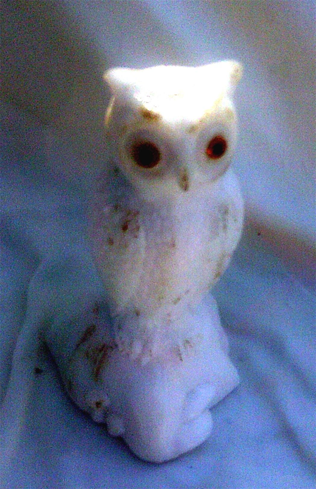 WESTMORELAND GLASS COMPANY &ndash; Owl &ndash; Figural