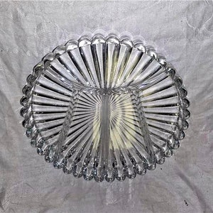 HEISEY GLASS COMPANY – Crystolite 10” 5-Part Relish Dish