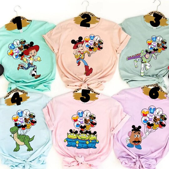Custom Toy story family shirts , Disney vacation, Disney family shirts
