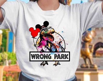 T Rex Wrong Park - Etsy UK