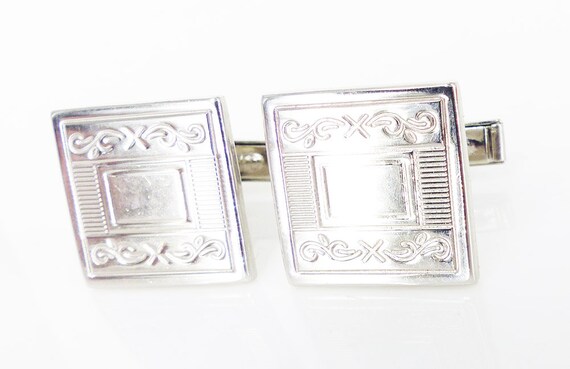 Beautiful pair of wedding cufflinks in Edwardian … - image 3