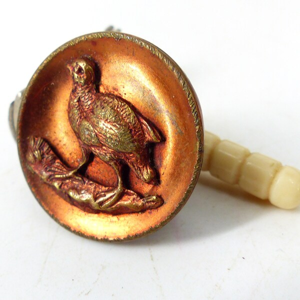 Brass Detailed Quail Etsy