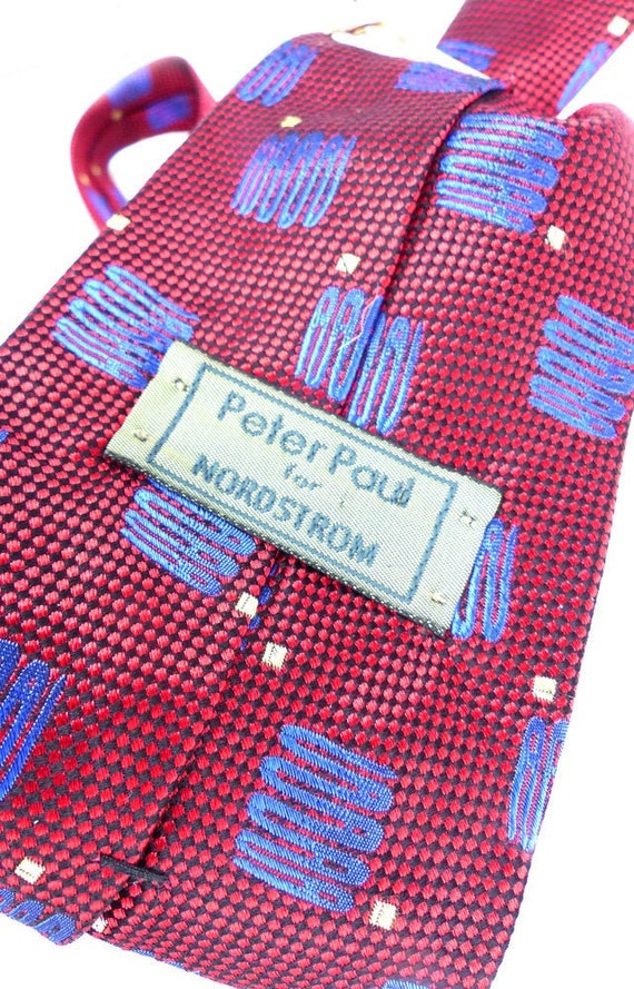 Vintage Peter Paul for Nordstrom thick woven silk 