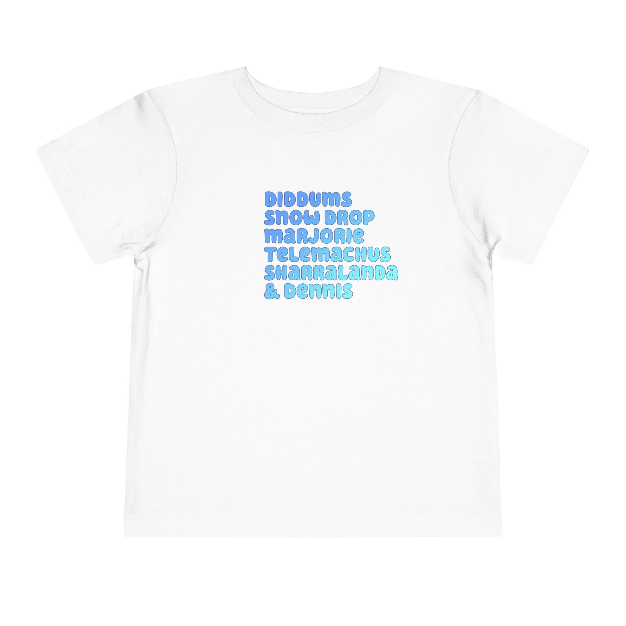 Toddler Play Time Names Tee | Bluey | Bingo | for Real Life