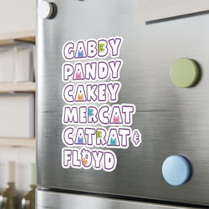 Gabby Dollhouse - DJ-Catnip Sticker for Sale by gaubong9277