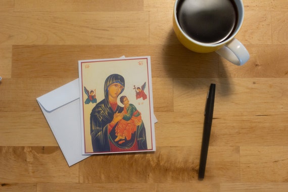 Our Lady of Perpetual Help Note Card