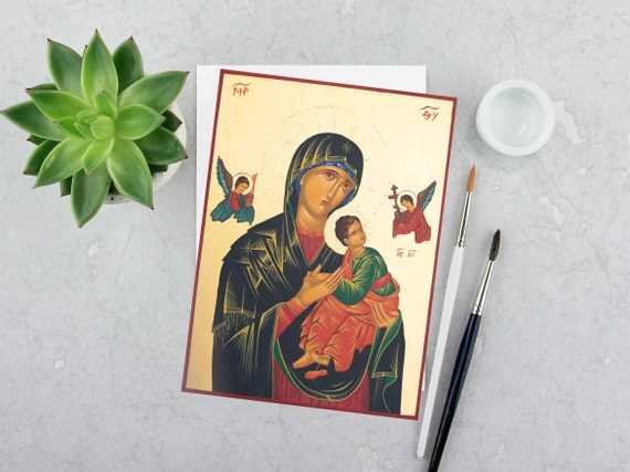 Our Lady of Perpetual Help Icon: Giclee Print