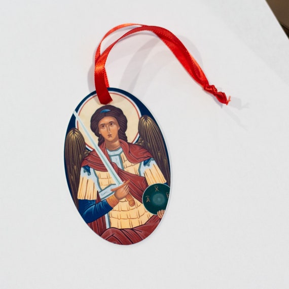 Saint Michael Christmas Ornament