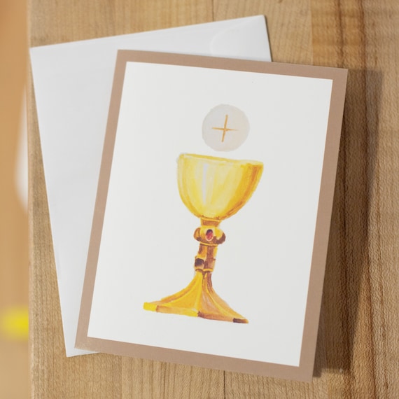 First Holy Communion Greeting Card