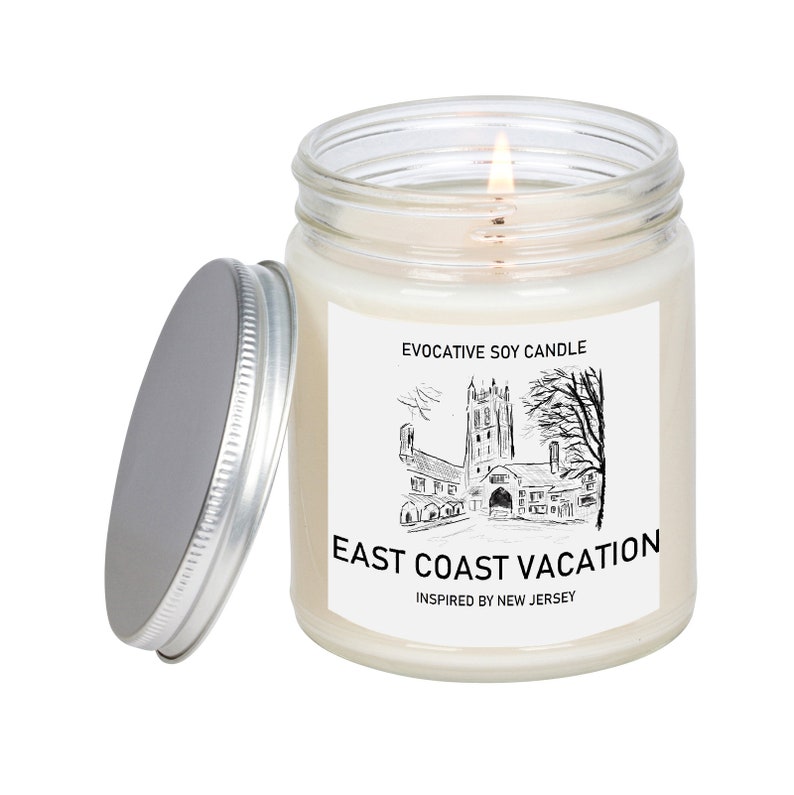 New Jersey Scented Candle Missing Home Homesick Gift Etsy