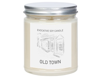 The Old Dominion State Scented Candle - Missing Home - State Scented Candle - Moving Gift - College Student Gift.