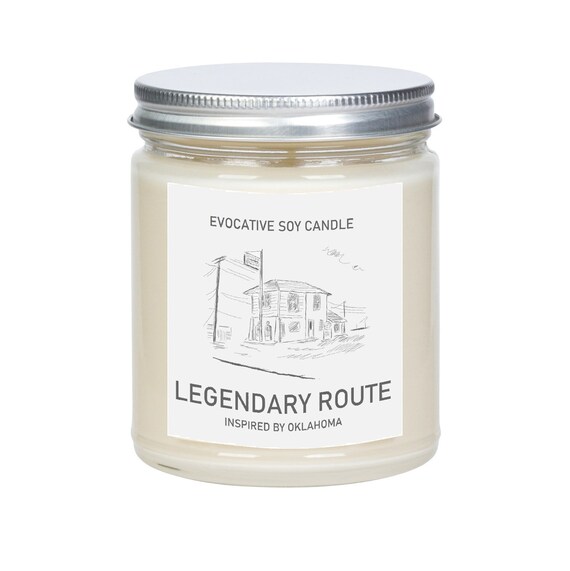Oklahoma Scented Candle Missing Home Homesick Gift Etsy