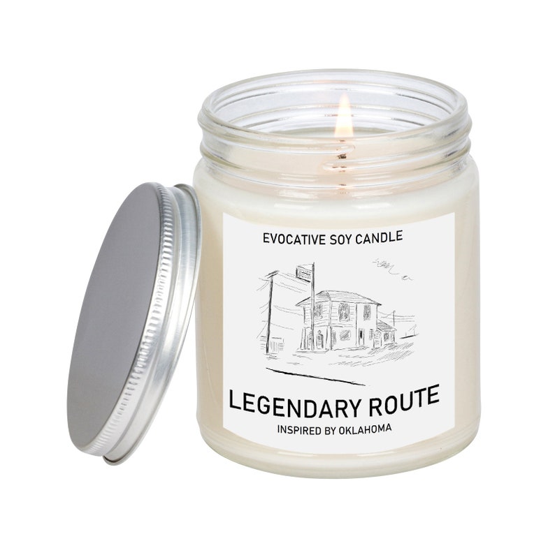 Oklahoma Scented Candle Missing Home Homesick Gift Etsy