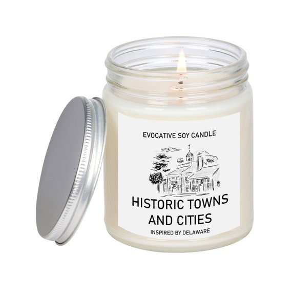 Delaware Scented Candle Missing Home Homesick Gift Etsy