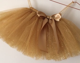 gold tutu skirt baby