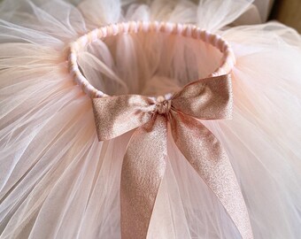 rose gold tutu skirt