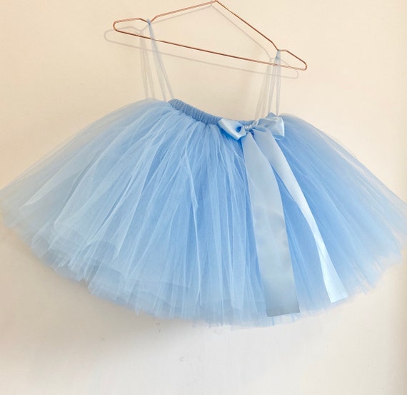 tutu bleu fille