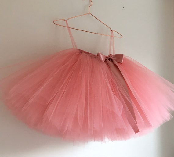 dusty rose tutu