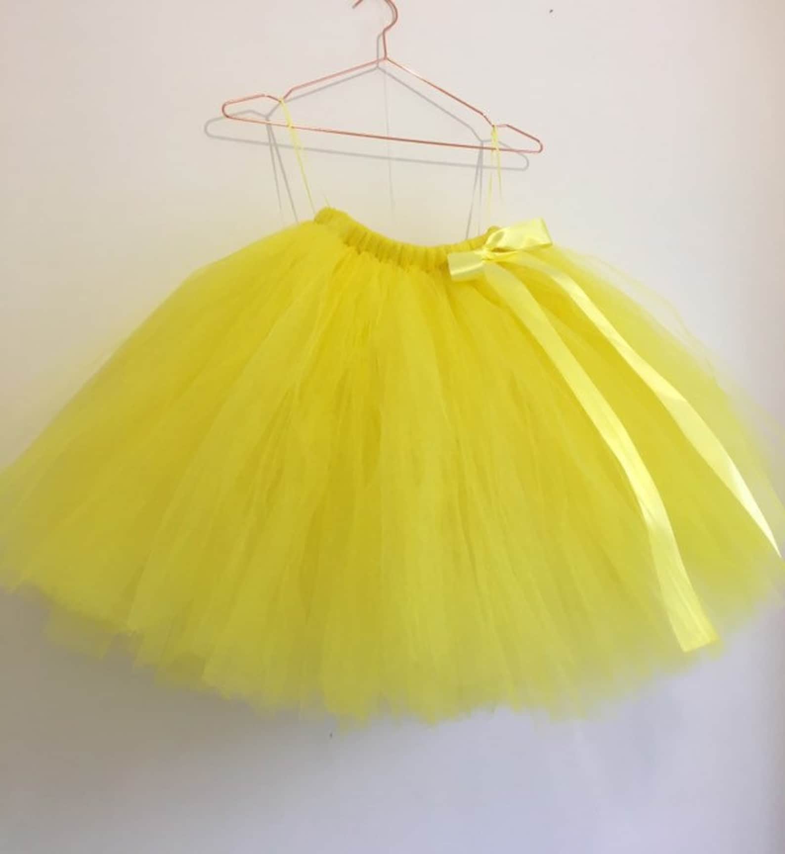 Yellow TUTU skirt lemon girls tutu flower girl skirt girls | Etsy