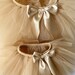 Latte tutu, girls tulle tutu, light brown tutu, flower girl tutu, long tutu, various size and length tutus, handmade tutus, camel brown tutu