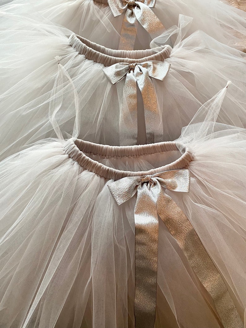 Light grey tutu, silver tutu, girls tulle tutu, flower girls tutu, long tutu, handmade tutus, tutu skirts for girls, baby tutu 