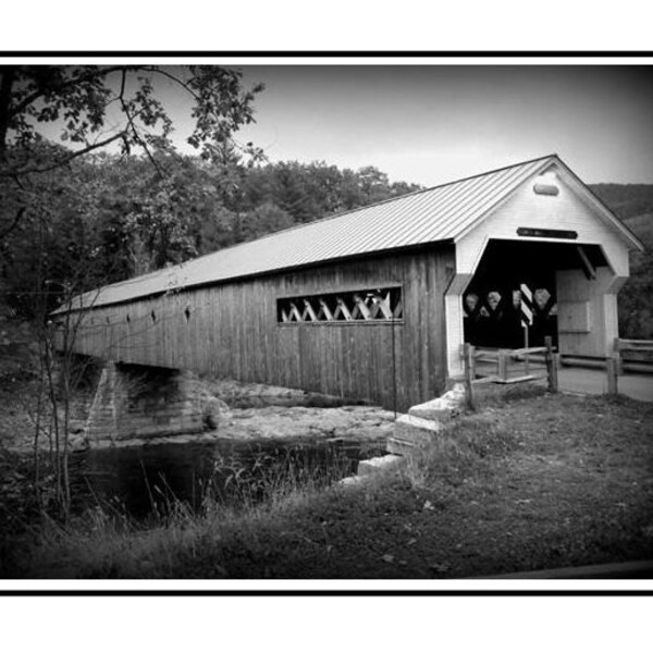 Covered Bridge Note Cards Etsy